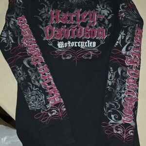 Harley-Davidson Black Long Sleeve Shirt